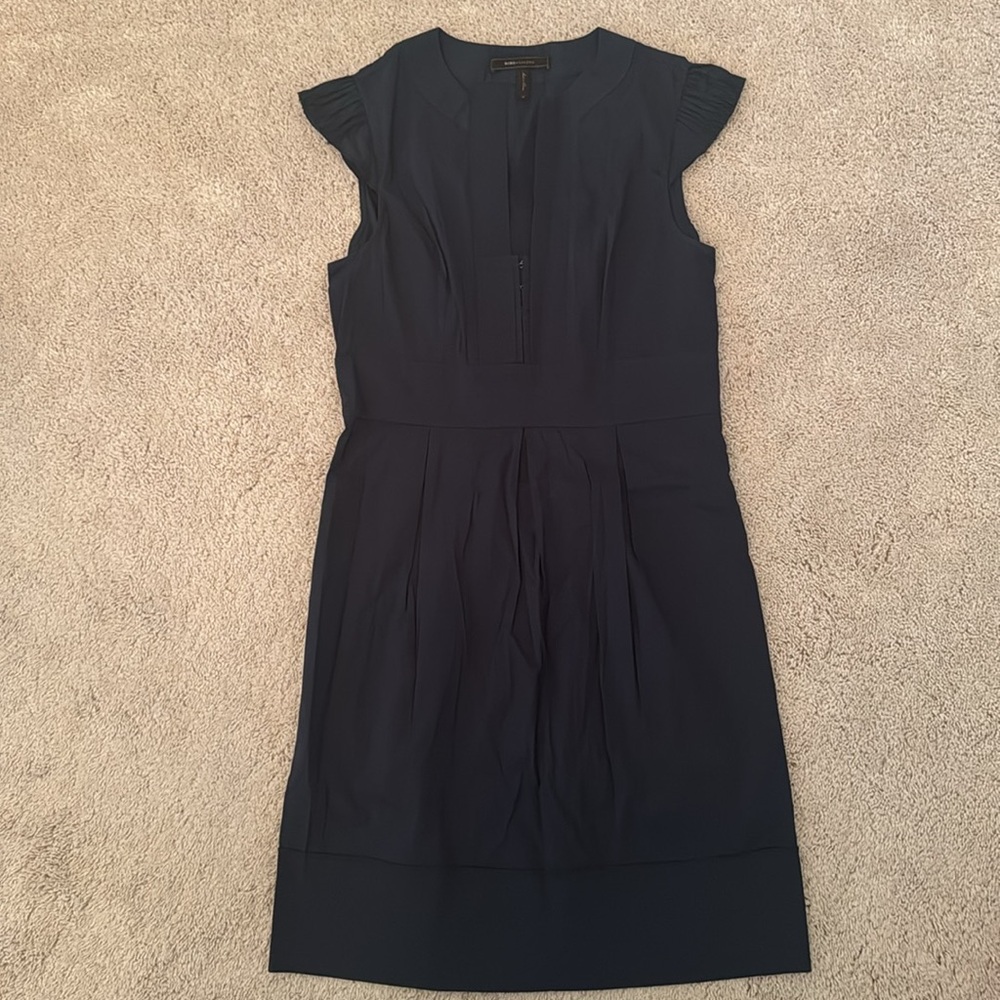 Navy bcbg dress. Size medium